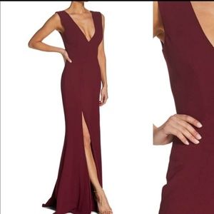 Floor length gown